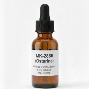 SAME DAY SHIP!!! MK 2866 (Ostarine) 600mg in 30mL Glass. 1mL=20mg