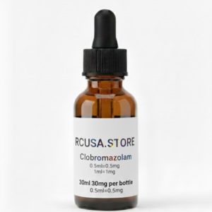 Shipping: Same day! Phenazolam/Clobromazolam 30mg per 30mL PG Solution 1mL=1mg